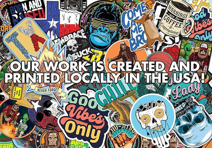 Large Custom Vinyl Decals – Full Color Personalized Sticker Decals Printing | Custom Business Logo Stickers for Windows, Stores, Walls, Doors, Cars, Trucks, Windshield, & More