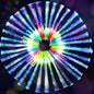 200PCS Glow Fiber Optic Sticks, LED Light Wands, Glow in The Dark Party Supplies, Fiber Optic Wands for Weddings, Birthdays&Events,Flashing LED Party Favors,Colorful Light Sticks for Kids&Adults