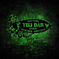Personalized Tiki Bar Decor LED Tin Metal Sign Wall Art, Backyard Grill Pool Area Decorations, Poolside Tiki Bar Beach House Gifts