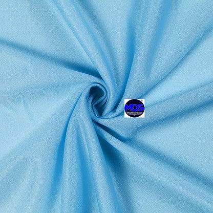 MDS 15 Pack 10ft Chiffon Table Runner 29 x 120 Inches Sheer Wedding Runner Romantic Rustic Table Runner for Wedding Decorations, Birthday Parties, Bridal Shower Party Arch Decor -Turquoise