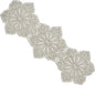 Beaded Table Runner - Elegant & Versatile Dining & Kitchen Linen for Home Decor, Weddings, Parties, Special Occasions, Modern Table Decoration & Luxury Festive Accessory (Ivory) - CLEENTABLE
