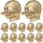 Gold Napkin Rings Set of 12 - Turkey Bird Stylish Metal Lightweight Serviette Holders for Elegant Table Settings | Perfect for Dinner Parties, Holidays, Weddings & Everyday Use - ALPHA Living HOME