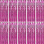 BTSD-home 10 Pack Pink Foil Fringe Curtain, Metallic Photo Booth Backdrop Tinsel Door Curtains for Wedding Birthday Bridal Shower Baby Shower Bachelorette Christmas Party Decorations(8ft x 3ft)