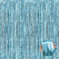 6 Pack Light Blue Foil Fringe Curtain Backdrop, 3.28Ft x 8.2Ft Metallic Tinsel Foil Fringe Streamer Curtains for Photo Booth,Birthday, Christmas Day, New Year, Wedding Party Decorations