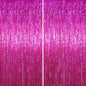 2 Pack Pink Foil Fringe Backdrop Curtains, Tinsel Streamers Birthday Party Decorations, Fringe Backdrop for Graduation, Baby Shower, Gender Reveal, Disco Party