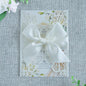 20 PCS 5.12x7.2 Butterfly Quinceanera Invitation, Laser Cut Wedding Invitation Cards with Envelopes for XV Anos Bridal Shower Baby Shower Invite (Ivory)