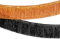 KatchOn, XtraLarge Black and Orange Fringe Banner - 6.5 Ft, Pack of 2 | Halloween Tinsel Garland for Halloween Decorations, Orange and Black Party Decorations | Foil Fringe Garland for Birthday Party