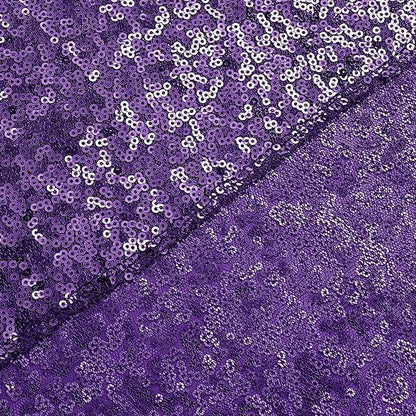 Sugargirl Purple Sequin Backdrop Curtain 2 Panels 2FTx8FT Glitter Purple Background Drapes Sparkle Photography Backdrop for Party Wedding Birthday Wall Decoration