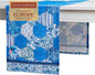Maison d' Hermine Table Runner 100% Cotton Single Layer Table Runners 108 inches Long Decorative for Home Kitchen Dining Party Wedding Bridal Shower Spring Summer (Summer Blues, 14.50" x 108")