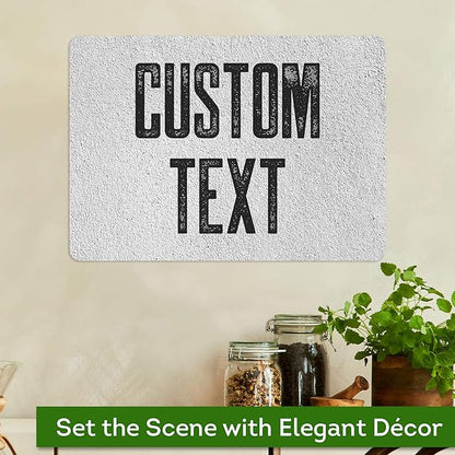 Custom Sign, Custom Street Sign, 11 Font Colors, 13 Font Styles, 4 Hole Options, 22 Sizes, 10x14 Inches, Rust Free DiBound, Fade Resistant, Made in USA by My Sign Center (Concrete)