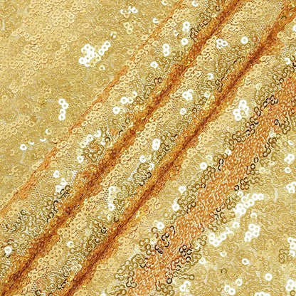 Eternal Beauty Gold Sequin Backdrop, 4x7 Ft Glitter Background Curtains for Shimmer Photography Party Wedding Birthday Back Drop Decor