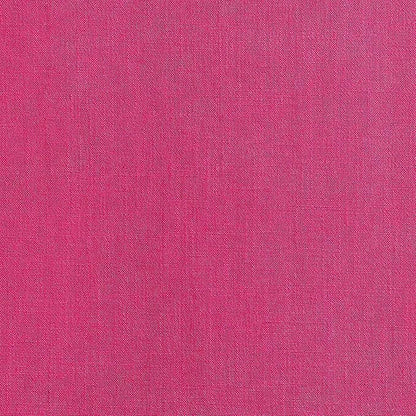ZeeMart Linen Textured Border Table Runner, 14 x 90 Inch Hot Pink, Farmhouse Style Pink Table Runners 90 Inches Long, Easy Care Everyday Polyester Table Runner