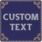 Custom Sign, Custom Street Sign, 11 Font Colors, 13 Font Styles, 4 Hole Options, 22 Sizes, 18x18 Inches, Rust Free DiBound, Fade Resistant, Made in USA by My Sign Center (Fauxsaic 1)