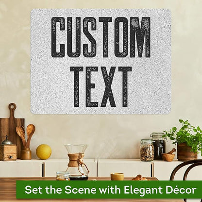 Custom Sign, Custom Street Sign, 11 Font Colors, 13 Font Styles, 4 Hole Options, 22 Sizes, 18x24 Inches, Rust Free DiBound, Fade Resistant, Made in USA by My Sign Center (Concrete)