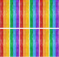 12 Pack Rainbow Backdrop, 3.28 FT x 7.05 FT Pride Decorations, Metallic Fringe Curtains Party Streamer Tinsel Backdrop, Rainbow Foil Curtains Birthday Party Decor Photo Booth Props