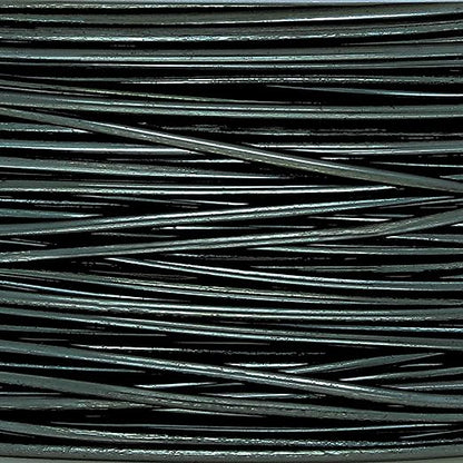The Beadsmith Wire Elements Craft Wire – Tarnish Resistant, Soft Temper, Round, Hematite Color – 0.41mm, 26 Gauge, 15 Yard Spool – Jewelry Making, Wire Wrapping, Floral, & Other DIY Crafts
