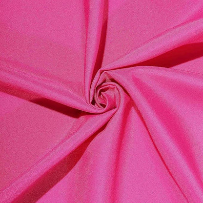 Efavormart 90" Square Polyester Table Overlay for Wedding Kitchen Dining Events - Fushia