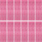 12 Pack Pink Backdrop, 3.28 FT x 7.05 FT Foil Fringe Curtains, Metallic Pink Tinsel Curtain Party Streamer Birthday Backdrop for Girl, Brithday Decorations Bachelorette Party Supplies