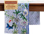 Maison d' Hermine Table Runner 100% Cotton Double Layer Table Runners 108 inches Long Decorative for Home Kitchen Dining Party Wedding Bridal Shower Spring Summer (Passiflora, 14.50" x 108")
