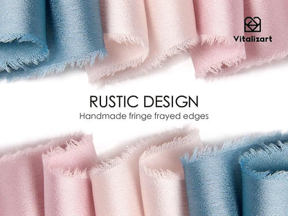 Vitalizart Silk Like Satin Ribbon 1 inch x 18 Yard Mixed Color Handmade Frayed Ribbons for Gift Wrapping Baby Shower Wedding Bridal Bouquets Holiday Decor 9 Rolls 2 Yd