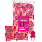 Ring Pop Individually Wrapped Pink Halloween Candy, Strawberry 30 Ct Lollipop Bulk, Lollipop Suckers for Kids, Fun Candy Bulk for Gender Reveal, Trick or Treat, Halloween Bowls, Gifts, Party Favors