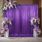 20x10ft Thick Purple Glitter Backdrop Curtain Panels for Parties, Wrinkle Free Sequin Sparking Photo Backdrop Drapes, 4 Panels 5x10ft Shimmer Back Drop Cloth for Wedding Birthday Photography