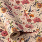 RUSPEPA Blooming Flower Wrapping Paper with Bird and Butterfly Design, 17 in x 32.8 ft Each Roll, Mini Roll Kraft Floral Wrapping Paper for Girls, Women, Spring and Birthday