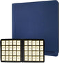 20 Pockets Premium Card Binder 1024 Cards Trading Card Binders Side Load Card Storage Display Album(20 Pocket 1280 Card Slot,Blue)