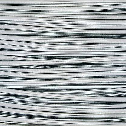 The Beadsmith Wire Elements Craft Wire – Tarnish Resistant, Soft Temper, Round, Brush Silver Color – 0.32mm, 28 Gauge, 15 Yard Spool – Jewelry Making, Wire Wrapping, Floral, & Other DIY Crafts