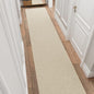 Ottomanson 3' x 20' Shaggy Runner Rug - Plush & Cozy Non-Slip Carpet for Bedroom, Living Room, Bathroom & Entryway - Durable & High-Traffic Friendly for Hallways & Dorms, Cream
