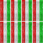 8 Pack Christmas Photo Backdrop, 3.28 FT x 7.05 FT Red Silver Green Party Streamer, Metallic Foil Fringe Curtains Tinsel Backdrop, Christmas Photo Booth Props Door Decor Party Supplies