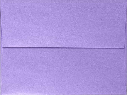 LUXPaper A7 Invitation Envelopes | Peel & Press | 5 1/4" x 7 1/4" | Amethyst Metallic | 80lb. Text | 1,000 Qty