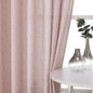 Vision Home Pink Pinch Pleated Semi Sheer Curtains for Girls Bedroom Living Room Textured Light Filtering Window Curtains 102 inch Rayon Blended Pinch Pleat Pink Drapes with Hooks 2 Panels 40"Wx102"L
