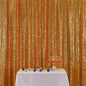 Eternal Beauty Yellow Gold Sequin Backdrop, 4x7 Ft Glitter Background Curtains for Shimmer Photography Party Wedding Birthday Back Drop Decor