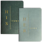 Wedding Vow Books His and Hers, Wedding Registry Gifts Ideas for Bride & Groom,Wedding Essentials