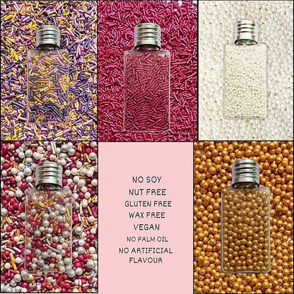 Confect Fusion Mashup Sprinkles FM Multipack 37 100 GMS for Cake Cupcake Décor, Multicolor
