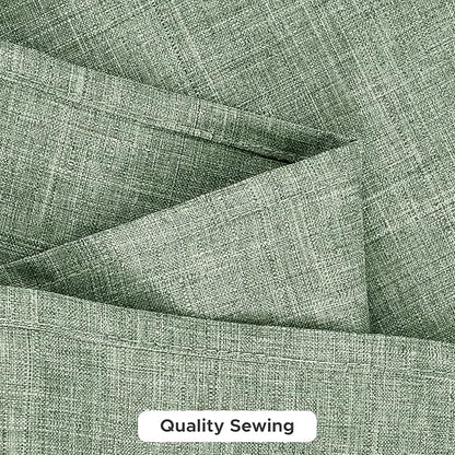 Fitable Faux Linen Tablecloths for Rectangle Tables: Water & Stain Resistant Farmhouse Table Cloth, Washable Burlap Textured Table Covers for Kitchen Dining Party(2 Pack, 60x102 Inch, Sage Green)