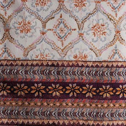 Maison d' Hermine Table Runner 100% Cotton Single Layer Table Runners 48 inches Long for Thanksgiving Christmas Decorations Home Kitchen Dining Party Wedding (Fair Isle, 14.5" x 48")