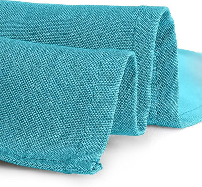 Gee Di Moda Square Tablecloth - 85 x 85 Inch Caribbean Table Cloth for Large Square or Round Tables - Heavy Duty Washable Fabric - for Buffet Table, Holiday Party, Dinner, Wedding & Baby Shower
