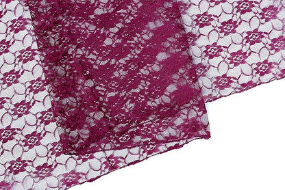 MDS Pack of 12 Wedding 12 x 108 inches Satin Table Runner for Wedding, Decorations for Birthday Parties, Banquets, Graduations, Engagements, Runners fit Rectangle, Round Table- Eggplant