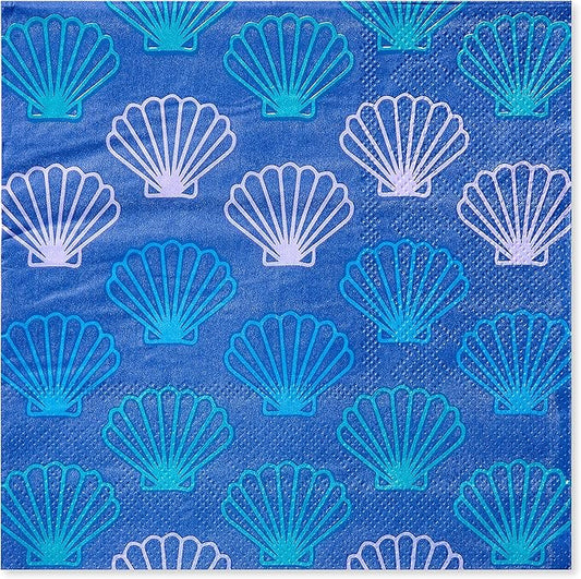 American Greetings Mermaid Party Supplies, Lunch Napkins (50-Count)