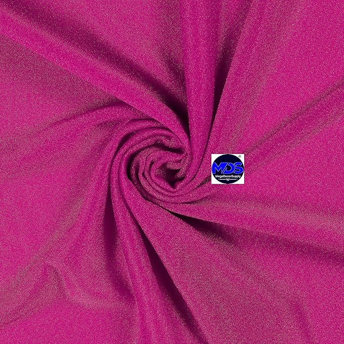 MDS Halloween Chiffon Draping Fabric - 1 Panel, 30" Wide x 30ft Long - Sheer Spooky Arbor & Canopy Drapery for Haunted House Backdrops, Party Ceilings, DIY Costumes & Themed Events - Magenta